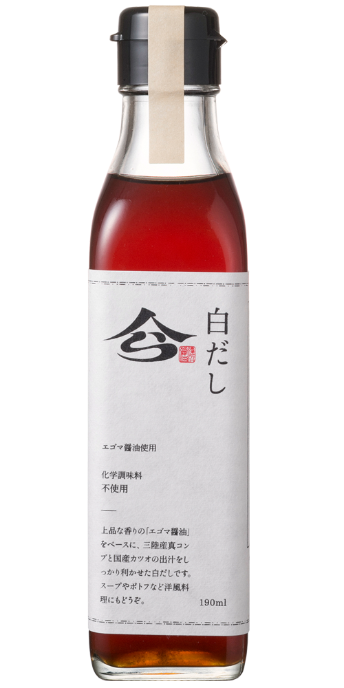 大正３年創業：浅沼醤油店さんの「白だし」 日本で唯一のエゴマ醤油使用した白だしです | Olahono オンラインショップ